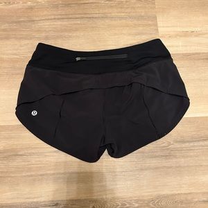 Lulu lemon speed up shorts